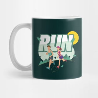 RUN AND FUN Mug